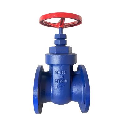 China Custom Wholesale Flanged Two Way Gate Valve General Gate Valve Supplier Handwheel Iron Wire for sale