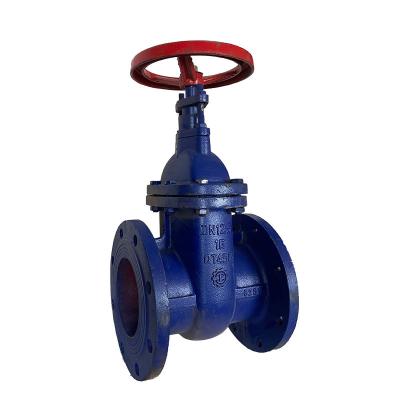 China Wholesale High Quality Custom Cast Iron Gate Valve Price Size Resilient General Seat Gate Valve for sale