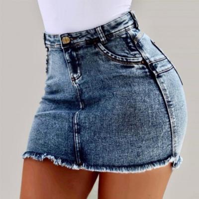 China 2022 Women's Denim Y2k Mini Skirt Y2k Casual Breathable Bandage Denim Black Casual Skirts Plus Size Ladies Blue Jeans Skirts for sale