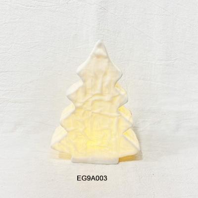 China Christmas Home Decorations Lighted Porcelain Ceramic Christmas Tree for sale