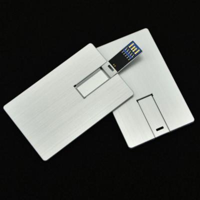 China Metal USB 3.0 Interface Type Credit Card 16GB 32GB USB 3.0 Flash Drive for sale