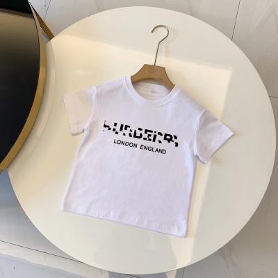 China Anti-pilling Boutique Fashion Designer Home Matching Shirts Kids Cotton T-Shirts for sale