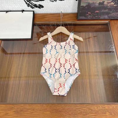 China Hot Selling High End Spandex / Polyester GG Fashion Girls Swimsuits for sale