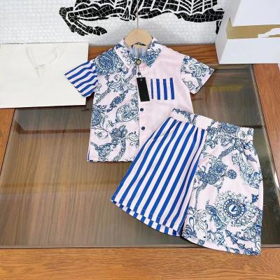 China Wholesale High Quality New Kids Summer Brand Casual Clothing Boy Sets for sale