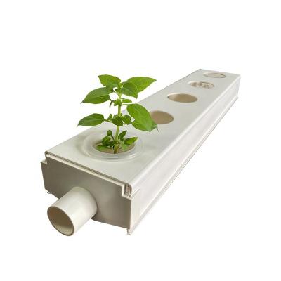 China OMANA New Design 100x50mm Hydroponic Pipe NFT Planting Plastic Sleeve Grow Systems Hydroponics NFT Sleeve for sale