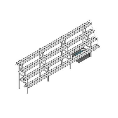 China Modern Hydroponics Equipment Plant Plant Soilless Grow Kit For Lettuce for sale