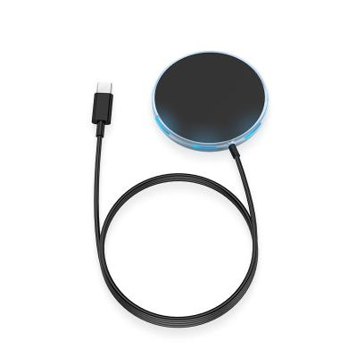 China Mobile Phone Factory Outlet For Apple 12 Magnetic Fast Charger QI Car Wireless Charger for sale