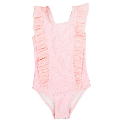 China Breathable Manufacturers Direct Girls Swimsuit Sequin Wholesale One Piece Swimwear for sale