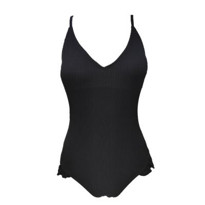 China One Piece Swimwear Swimwear Cover Up Women Man Size Removable Plus Cup Swimwear for sale