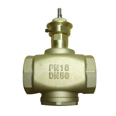 China Cooling System Analog Mode Electric Trigger Water Flow Control Valve Threaded Type 4-20mA or 0-10mA for sale