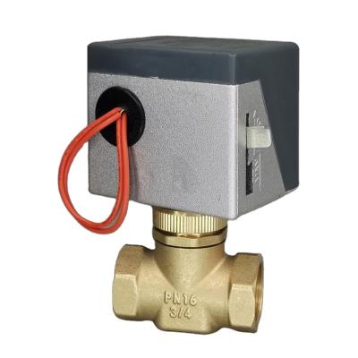 China FCU Process Two Way Check Valve Water Electric Brass Electric Solenoid Valve for sale