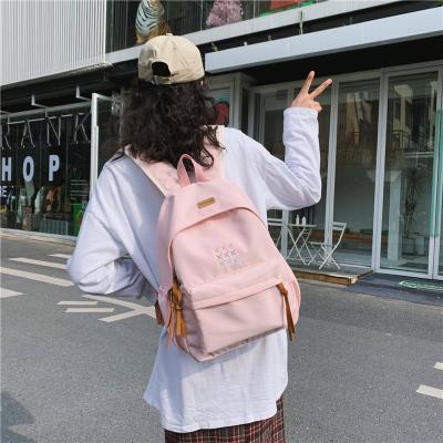 China Waterproof Student College Students Fashion Simple Casual All-match Outdoor Travel Backpack for sale