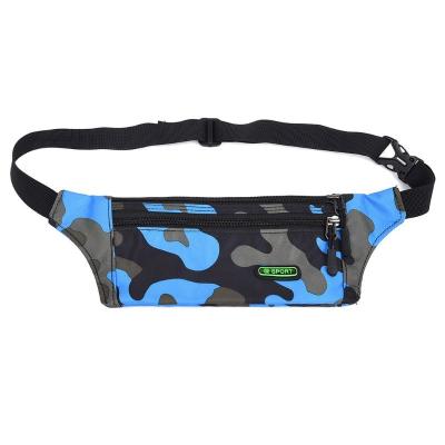 China Fashion Boys Girls Kids Camouflage Waist Bags Travel Waist Bags Money Belts Walking Vacation Bags for sale