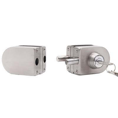 China 201/304/316 Lock Cabinet Glass Cabinet Stainless Steel Factory Price Patch Door Glass Door Lock For Sale for sale