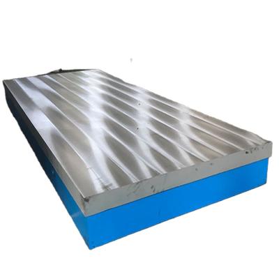 China HT250-300 QT450-600 Modern New Design With Big Price Milling Machine CNC Cast Iron T Slot Bed Surface Plate for sale