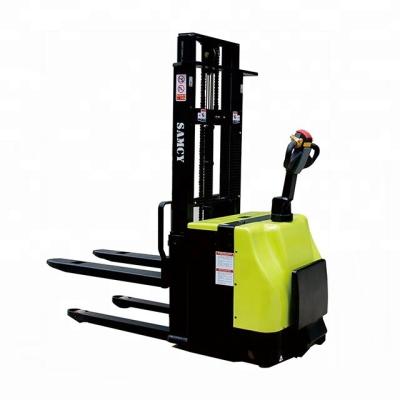 China Brand New Hotels SAMCY Electric Stacker CE Certification 1.5 Ton Electric Stacker for sale