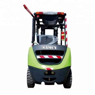 China Building Material Shop SAMCY Diesel Forklift CE Certification 2 Year Warranty 3 Ton Side Shift Diesel Forklift And Japanese Engine for sale