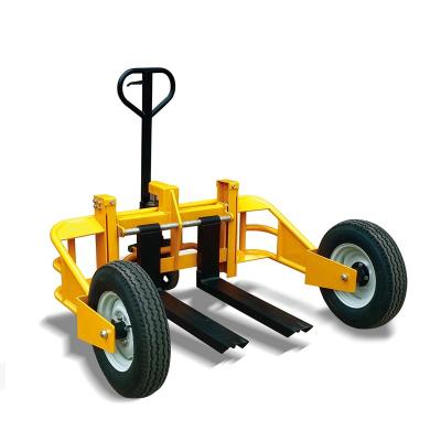 China Building Material Shops Rough All Terrain Hand Pallet In Jiangsu Hydraulic Hand Jack Pallet for sale