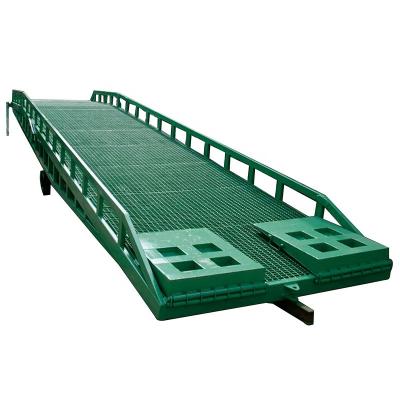 China 6T Portable Adjustable Hydraulic Container Dock Loading Ramp Dock Loading Leveler For Warehouse for sale