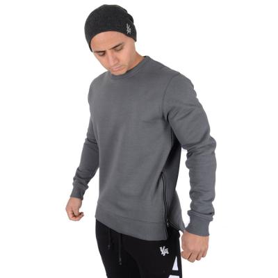 China Anti Pilling Cheap Price 100%Cotton Plain Dyed Anti Pilling Sporty Crewneck Bleached White Sweatshirt Set For Men for sale