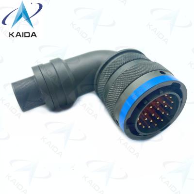 China 90 Graus Plug Gender Solder Contact Termination MIL-DTL-26482 Série I PT08E16-26P Cádmio eletricamente condutor à venda