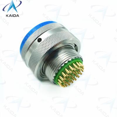 China 7.5A Current Rating MIL-DTL-38999 Series Ⅰ Straight Plug Connector for Connections Bayonet coupling MS27467T17E42SN-H for sale