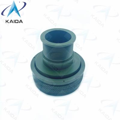 China Straight Olive Green Cadmium Connector Backshell 319FS001NF1807-24 Band Lock Adapter en venta