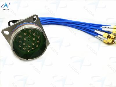 China Coaxiale contacten met elektroless Nickel Plating Coaxiale kabel met SMJ-afsluiting D38999/20FJ19AN-SMJ Te koop