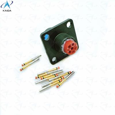 China MS27497T08B35SA MIL-DTL-38999 Series Ⅱ 500 V 6 Contacts Electrical Connector Wall Mounting Receptacle JTPQ00 for sale