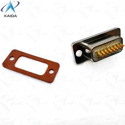 China Durable Connections With Gold Over Nickel Contact Plating Rectangular Connectors And Seal Plug Gender for sale