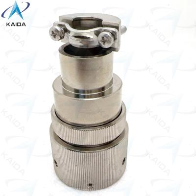 China YPM4 Series Plug with Sleeve Back Shell Solder Contact Type Benefit.YPM4-19-2K6.Electroless Nickel.YPM4 series circular electrical connector for sale