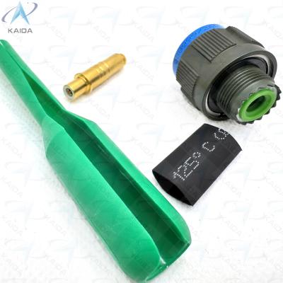 China MIL-DTL-38999 Series Ⅲ Plug Connector Type -55°C To 125°C For Your Customer Requirements D38999 /26WB81PN.1 Twinax contact D38999/26WB81PN Olive Green Cadmium for sale