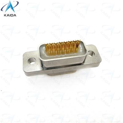 Cina MDM-15PSP Micro-D Metal Shell Nickel Finish per prestazioni di lunga durata.Loggia di rame, contatti in piastra d'oro.Conforme a MIL-DTL-83513.MDM-15PSP in vendita