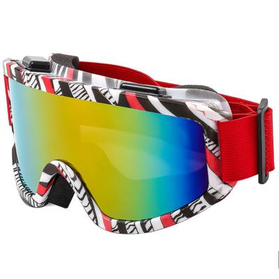 China Ski goggles Anti Fog Glasses Ski  Mountaineering Sports Glasses Outdoor Windproof  Men'S And Women'S Ski Glasses for sale