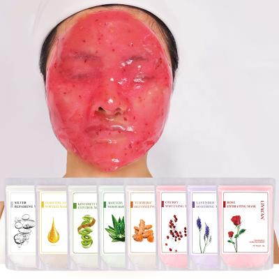 China Wholesale Care Rose Collagen DIY Clay Mask Powder Spa Moisturizer Beauty Peel Off Jelly Powder Hydraulic Facial Mask for sale