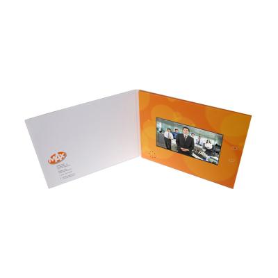 China 7 Inch LCD Video Brochure Card Digital Photo Frame Mini For Gifts for sale