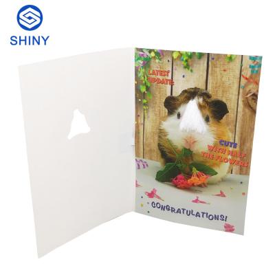 China Creative Design Blank Greeting Cards Acrylic For Festival Wedding Invitations for sale