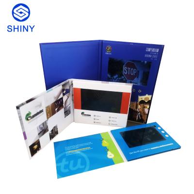 China Factory Direct Video Brochure Manufacturer Advertising Business Brochure Digital Video Book for sale