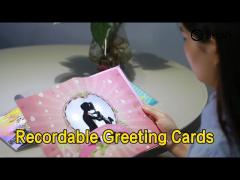 Musical Recordable Greeting Cards Birthday / Wedding With Sound