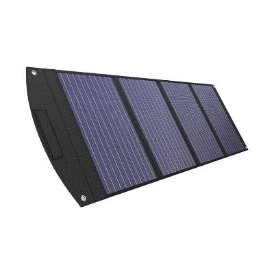 China Monocrystalline EtfE 100w 200w 400w 500w Folding Collapsible Solar Panel Bag MC4 Connecctor 125mmx125mm for sale