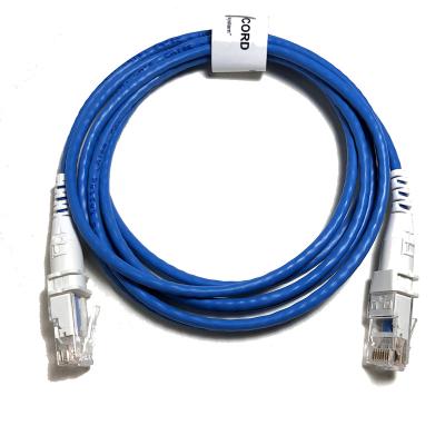 China 99.99% Oxygen Free Copper Cable RJ45 UTP STP Cat5e Cat6 Cat6a Blue Oxygen Free Patch Cord Cable Oxygen Free for sale