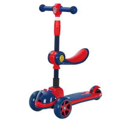 China New Sale Children's Three-Wheeled Mini Kick Scooter Single Rocker Foot Scooter Children's Baby Scooter for sale