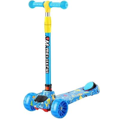 China Cheap single rocker factory kids scooter with seat/wholesale 3 wheels scooter for kids kick scooters foot scooters child for sale for sale