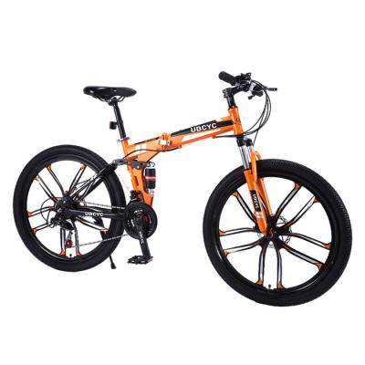 China FoldingMountain bicycle China factory hot sale folding bike 20/24/26 inch mountain bike 21/24/27 speed mountain bike mtb foldable bike for adults for sale