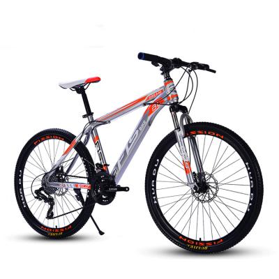 China Aluminum alloy 26 inch 21 speed full suspension fat tire bicycles mountain bike high carbon steel frame material for sale