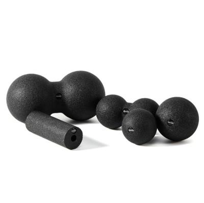 China Sports Good Quality Gym Massage Exercise Fitness Silicone Capsule Peanut Yoga Ball for sale