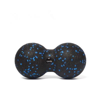 China Custom Lacrosse Back Double Sports Eco-Friendly Logo Muscle Massage Ball Peanut Massage Balls for sale