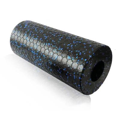 China Body Fitness Producer Print Black Round Yoga EPP Foam Roller for sale