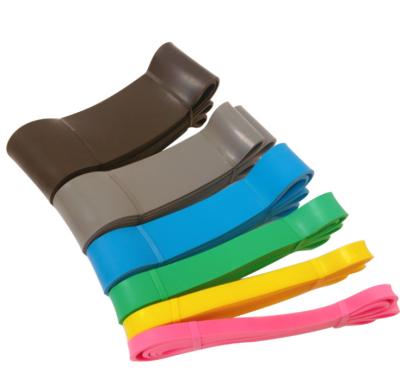 China Various Color 100% Durable Natural Latex Yoga Custom Thigh Resistance Bands Fitness for sale