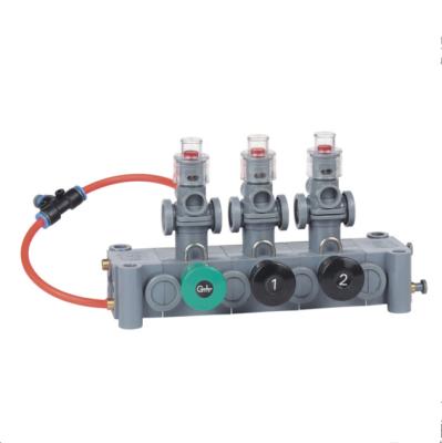 China Equipment Diesel Parts Gas Station Truck Pneumatic Control Block for sale